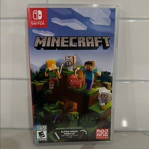 Nintendo Red Minecraft Video Game for Switch